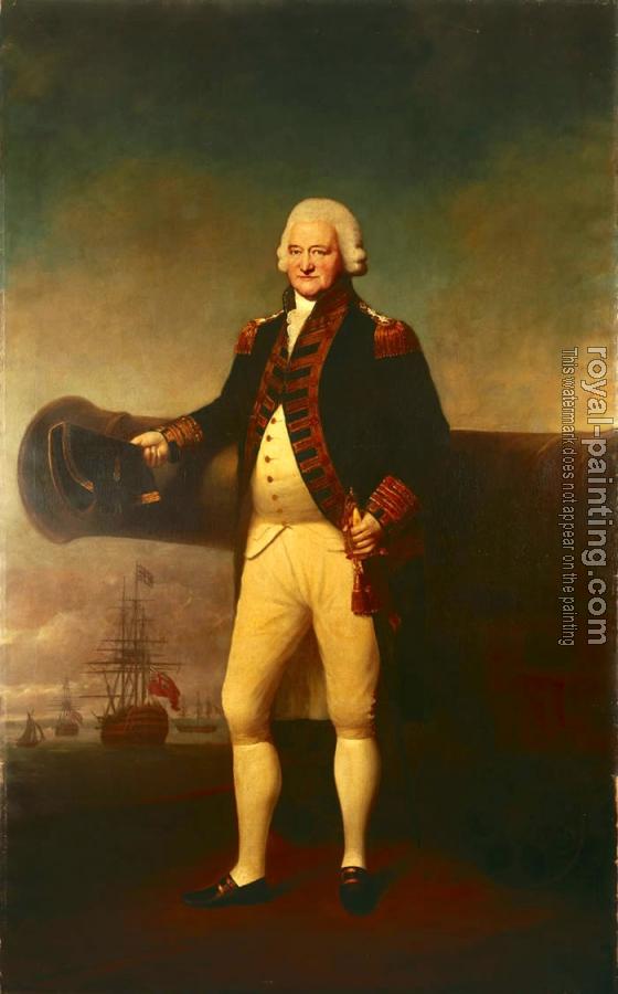 Lemuel Francis Abbott : Sir Peter Parker Bt, 1721-1811, Admiral of the Fleet